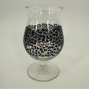 Duvel Beer Tulip Glass Eley Kishimoto Black Gold Flurry Art Series Ltd Edition